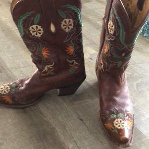 Tony Lama leather boots